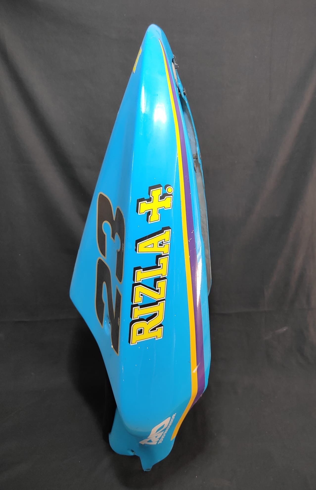 Codone pista Suzuki TL 1000 livrea Rizla - vista laterale